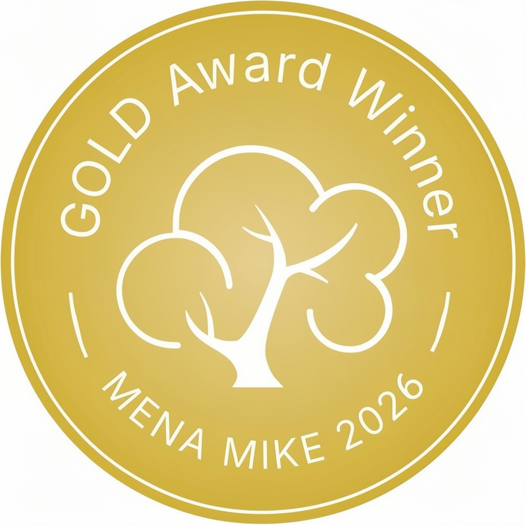 MENA MIKE Award trophy and winners